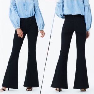 Citizens of Humanity Chloe Midrise Super Flare Black Jeans - Size 30